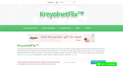 Desktop Screenshot of kreyolnetflix.com